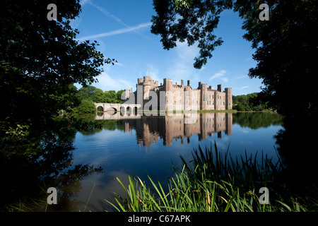 Herstmonceux Castle, East Sussex, England, UK Stockfoto