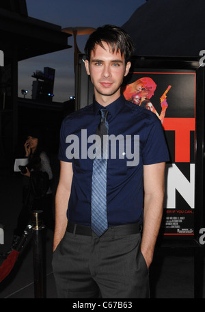 Scott Mechlowicz im Ankunftsbereich für CAT RUN Premiere, Arclight Cinerama Dome, Los Angeles, CA 29. März 2011. Foto von: Elizabeth Goodenough/Everett Collection Stockfoto