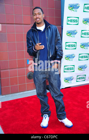 Nick Cannon bei einem öffentlichen Auftritt für 2010 Arthur Ashe Kids Day, USTA Billie Jean King National Tennis Center, Flushing, NY 28. August 2010. Foto von: Gregorio T. Binuya/Everett Collection Stockfoto