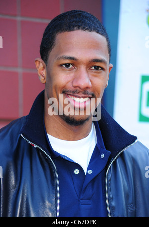 Nick Cannon bei einem öffentlichen Auftritt für 2010 Arthur Ashe Kids Day, USTA Billie Jean King National Tennis Center, Flushing, NY 28. August 2010. Foto von: Gregorio T. Binuya/Everett Collection Stockfoto