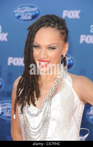 Naima Adedapo im Ankunftsbereich für AMERICAN IDOL Grand Finale 2011, Nokia Theatre L.A. LIVE, Los Angeles, CA 25. Mai 2011. Foto von: Stockfoto