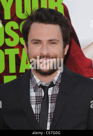 Charlie Day im Ankunftsbereich für Kill the Boss Premiere, Graumans Chinese Theatre, Los Angeles, CA 30. Juni 2011. Foto von: Elizabeth Goodenough/Everett Collection Stockfoto