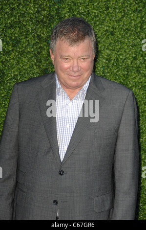 William Shatner im Ankunftsbereich für CBS, The CW und Showtime TCA Summer Press Tour Party, Beverly Hilton Hotel, Beverly Hills, CA 28. Juli 2010. Foto von: Dee Cercone/Everett Collection Stockfoto