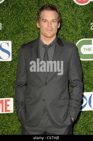 Michael C. Hall bei der Ankunft für CBS, The CW und Showtime TCA Summer Press Tour Party, Beverly Hilton Hotel, Beverly Hills, CA 28. Juli 2010. Foto von: Dee Cercone/Everett Collection Stockfoto