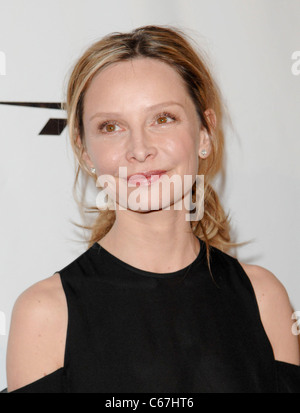 Calista Flockhart im Ankunftsbereich für 8. jährlichen lebenden Legenden der Luftfahrt Awards, Beverly Hilton Hotel, Beverly Hills, CA Januar Stockfoto