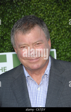 William Shatner im Ankunftsbereich für CBS, The CW und Showtime TCA Summer Press Tour Party, Beverly Hilton Hotel, Beverly Hills, CA 28. Juli 2010. Foto von: Michael Germana/Everett Collection Stockfoto