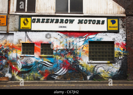 Eurocultured Festival in neue Wakefield Street Manchester UK Stockfoto