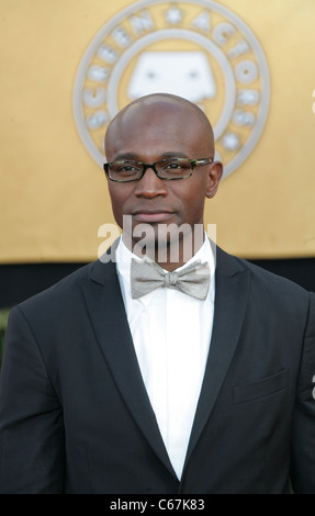 Taye Diggs im Ankunftsbereich für 17. jährliche Screen Actors Guild SAG Awards - Ankünfte Teil2, Shrine Auditorium, Los Angeles, CA 30. Januar 2011. Foto von: James Atoa/Everett Collection Stockfoto