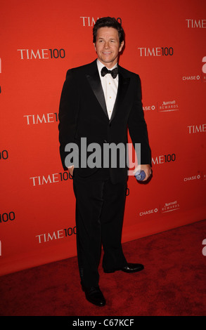 Mark Wahlberg im Ankunftsbereich für TIME 100 GALA, Frederick P. Rose Hall - Jazz at Lincoln Center, New York, NY 26. April 2011. Foto von: Kristin Callahan/Everett Collection Stockfoto