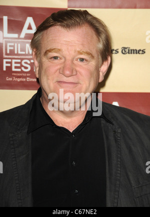 Brendan Gleeson im Ankunftsbereich für THE GUARD Premiere auf der Los Angeles Film Festival (LAFF), Königliche Kinos L.A. Live, Los Angeles, CA 22. Juni 2011. Foto von: Dee Cercone/Everett Collection Stockfoto