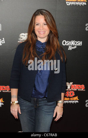 Holly Marie Combs bei der Ankunft für World Premiere von SPY KIDS: ALL die Zeit IN der Welt IN 4D, Regal Kinos L.A. Live, Los Angeles, Kalifornien 31. Juli 2011. Foto von: Dee Cercone/Everett Collection Stockfoto