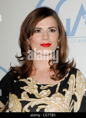 Hayley Atwell in Anwesenheit für 22. jährliche Hersteller Guild of America PGA Awards, Beverly Hilton Hotel, Beverly Hills, CA 22. Januar 2011. Foto von: Elizabeth Goodenough/Everett Collection Stockfoto