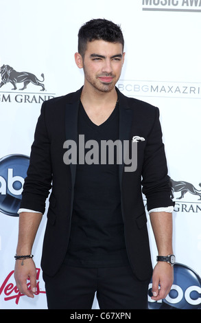 Joe Jonas im Ankunftsbereich für 2011 Billboard Music Awards, MGM Grand Garden Arena, Las Vegas, NV 22. Mai 2011. Foto von: MORA/Everett Collection Stockfoto