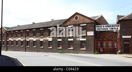 Der Preis und Kensington Keramik arbeitet, Longport, Nr Burslem, Stoke-on-Trent, Staffordshire, England, UK Stockfoto