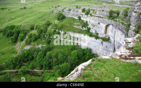Malham Cove, Yorkshire, Yorkshire Dales National Park, England, Vereinigtes Königreich Stockfoto
