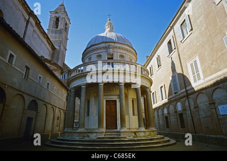 Tempietto di Bramante Rom Italien Stockfoto