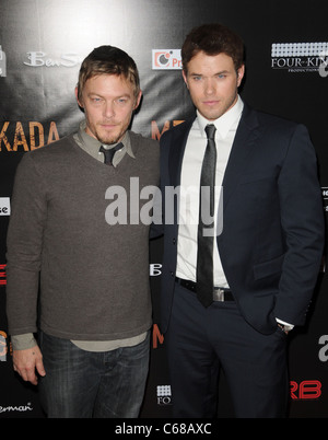 Norman Reedus, Kellan Lutz im Ankunftsbereich für MESKADA Premiere, Cinespace LA, Los Angeles, CA 30. November 2010. Foto von: Dee Cercone/Everett Collection Stockfoto