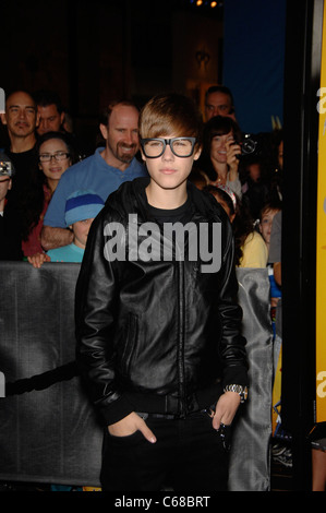 Justin Bieber im Ankunftsbereich für MEGAMIND Premiere, Graumans Chinese Theatre, Los Angeles, CA 30. Oktober 2010. Foto von: Michael Stockfoto