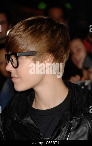 Justin Bieber im Ankunftsbereich für MEGAMIND Premiere, Graumans Chinese Theatre, Los Angeles, CA 30. Oktober 2010. Foto von: Michael Stockfoto