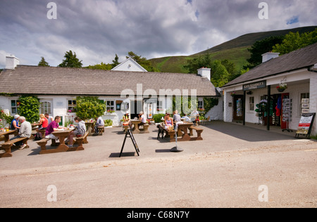 Kearney Cottage in der Nähe von Gap of Dunloe in County Kerry, Irland Stockfoto