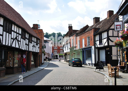 Kirchgasse, Godalming, Surrey, England, Vereinigtes Königreich Stockfoto