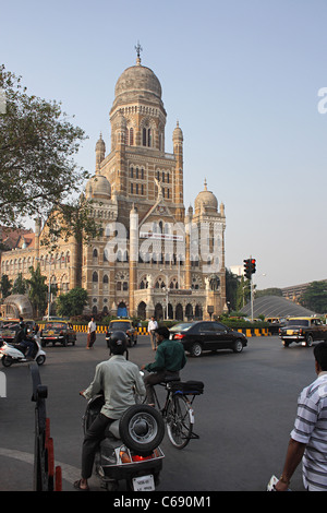 Chatrapati Shivaji Terminus in Mumbai (früher Victoria Terminus) Stockfoto