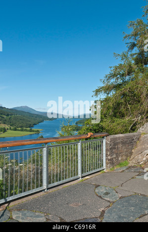 Loch Tummel nr Pitlochry Perth & Kinross Schottland von Queen es View Stockfoto