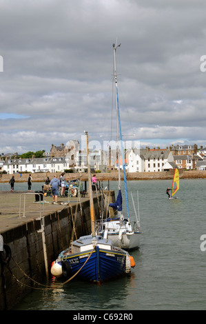 Der Hafen von Elie in Fife Schottland Stockfoto