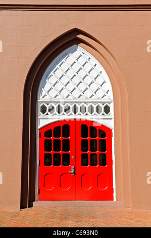 St. Matthews German Evangelical Lutheran Church in historischen Charleston South Carolina-SC Stockfoto