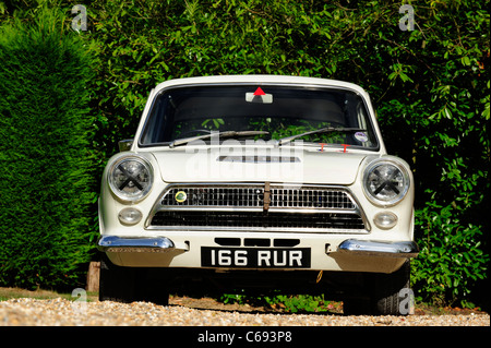 1963 Ford Lotus Cortins funktioniert Auto ex Trevor Taylor, Jim Clark, Dan Gurney, Sir John Whitmore Stockfoto