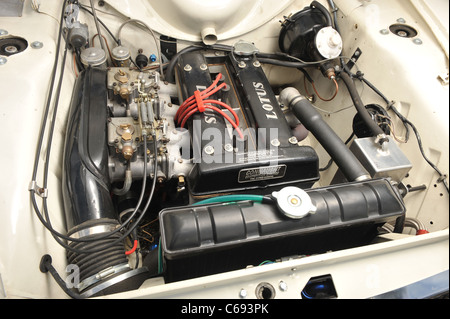 1963 Ford Lotus Cortins funktioniert Auto ex Trevor Taylor, Jim Clark, Dan Gurney, Sir John Whitmore Stockfoto