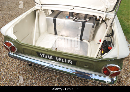 1963 Ford Lotus Cortins funktioniert Auto ex Trevor Taylor, Jim Clark, Dan Gurney, Sir John Whitmore Stockfoto