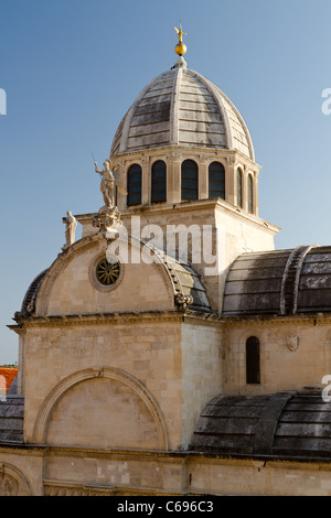 Kathedrale St. Jakob, Sibenik, Kroatien, Stockfoto