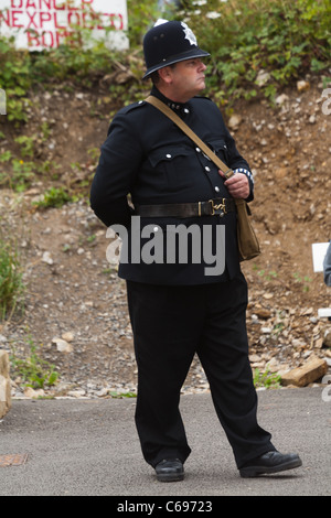 Crich 1940er Jahren Wochenende - August 2011 Stockfoto