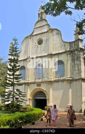 St. Francis Kirche Fort Cochin Kerala in Südindien Stockfoto