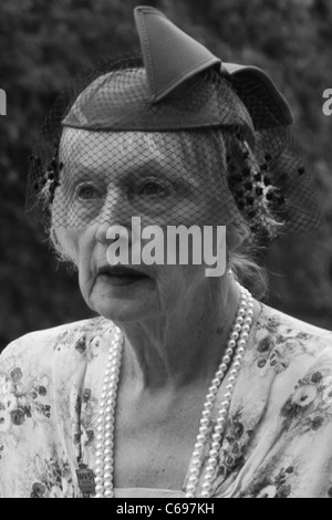 Crich 1940er Jahren Wochenende - August 2011 Stockfoto