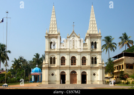 Santa Cruz Basilika Fort Cochin Kerala in Südindien Stockfoto