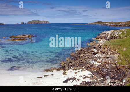 BOSTA Strand, Insel Bernera, Lewis, die Hebriden, Schottland Stockfoto