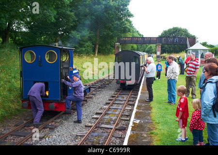 Bala Lake Railway Station North Wales UK Stockfoto