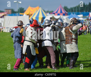 Schottlands Festival der Geschichte in Lanark Stockfoto