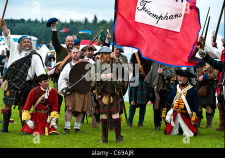 Schottlands Festival der Geschichte in Lanark Stockfoto