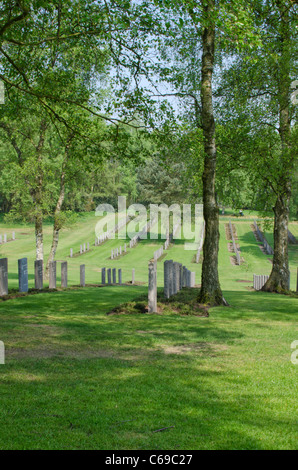 Der deutsche Soldatenfriedhof, Cannock Chase, Staffordshire, England, UK Stockfoto