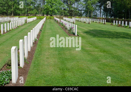 Der deutsche Soldatenfriedhof, Cannock Chase, Staffordshire, England, UK Stockfoto