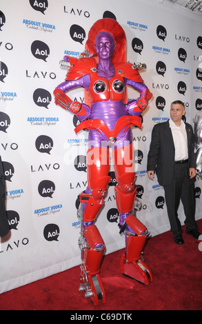 Heidi Klum bei der Ankunft für Heidi Klums 2010 Halloween-Party, LAVO Nachtclub, New York, NY 31. Oktober 2010. Foto von: Kristin Callahan/Everett Collection Stockfoto