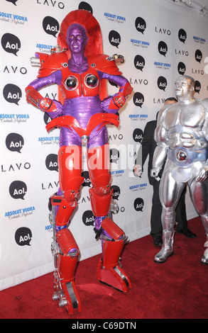 Heidi Klum, Seal im Ankunftsbereich für Heidi Klums 2010 Halloween-Party, LAVO Nachtclub, New York, NY 31. Oktober 2010. Foto von: Kristin Callahan/Everett Collection Stockfoto