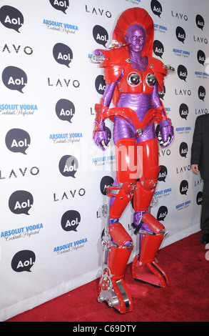 Heidi Klum bei der Ankunft für Heidi Klums 2010 Halloween-Party, LAVO Nachtclub, New York, NY 31. Oktober 2010. Foto von: Kristin Callahan/Everett Collection Stockfoto