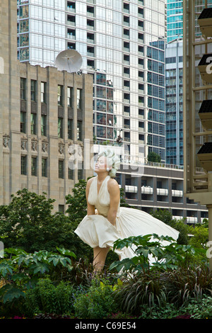 Marilyn Monroe in Chicago, Illinois. Stockfoto