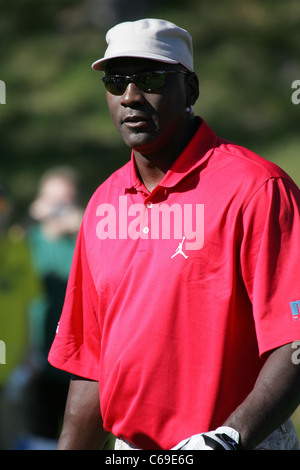 Michael Jordan in die Teilnehmerliste für 10. jährlichen Michael Jordan Celebrity Invitational (MJCI), Shadow Creek Golf Course, Las Vegas, Stockfoto