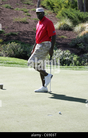 Michael Jordan in die Teilnehmerliste für 10. jährlichen Michael Jordan Celebrity Invitational (MJCI), Shadow Creek Golf Course, Las Vegas, Stockfoto