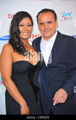 Marja Allen, Jean-Georges Vongerichten im Ankunftsbereich für KIMCHI CHRONICLES Serie Launch Party, Spice Market, New York, NY 1. Juni 2011. Foto von: Gregorio T. Binuya/Everett Collection Stockfoto